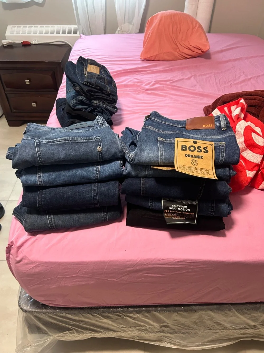 Hugo boss men’s denim jeans and Ralph Lauren